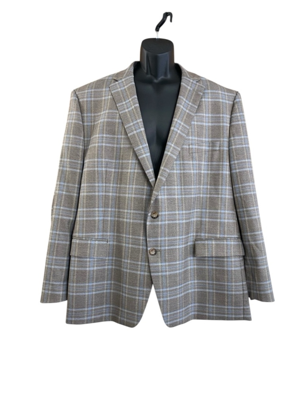 RALPH LAUREN PLAID BLAZER SUIT JACKET
SOPHISTICATED BLACK LABEL 50R